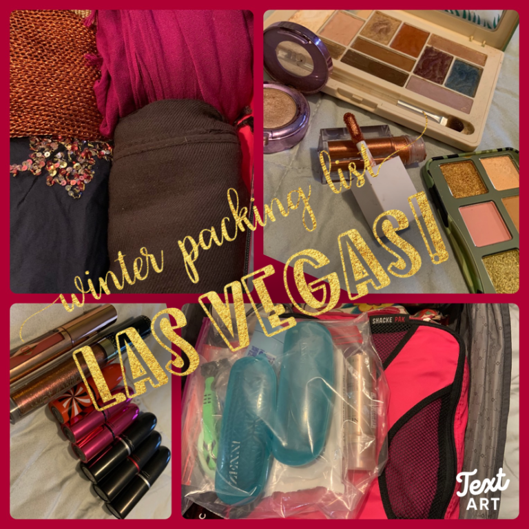 Las Vegas winter vacation packing list!