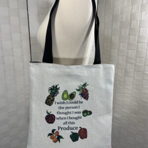 Reusable tote bag, Fruits and vegetables
