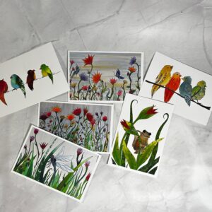 Post cards Set of (6) Nature variety pack art prints