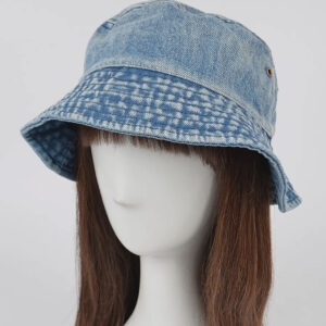 Denim bucket hat